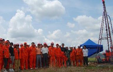 中色老挝巴松红土型铝土矿地质勘查项目超大红土型铝土矿项目